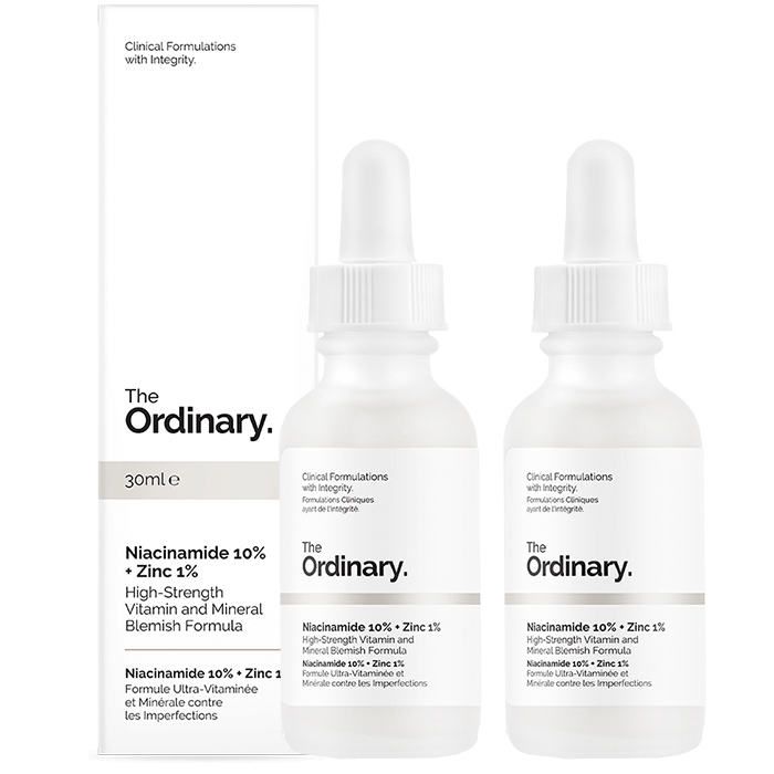 The Ordinary Niacinamide 10% + Zinc 1% [Double Pack]