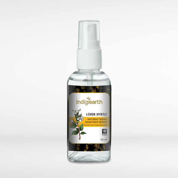Indigiearth Lemon Myrtle Antibacterial Sanitiser Spray