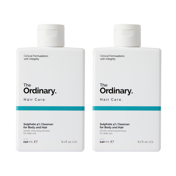The Ordinary Sulphate 4% Cleanser for Body and Hair [Double Pack] 2 x 240ml