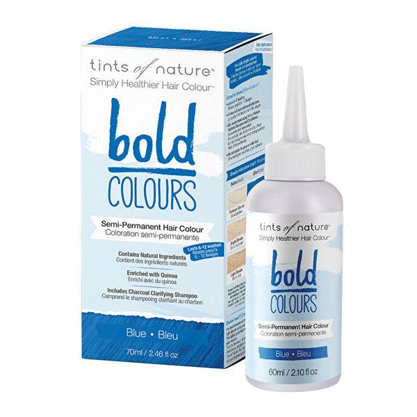 Tints of Nature Bold Colours (Semi-Permanent Hair Colour) Blue 70ml