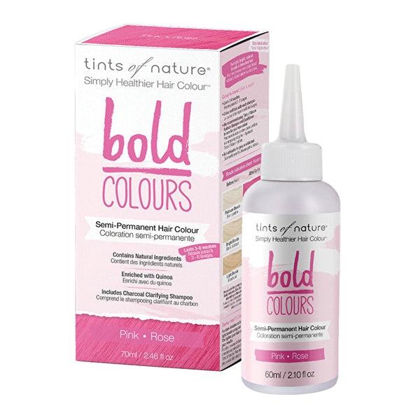 Tints of Nature Bold Colours (Semi-Permanent Hair Colour) Pink 70ml