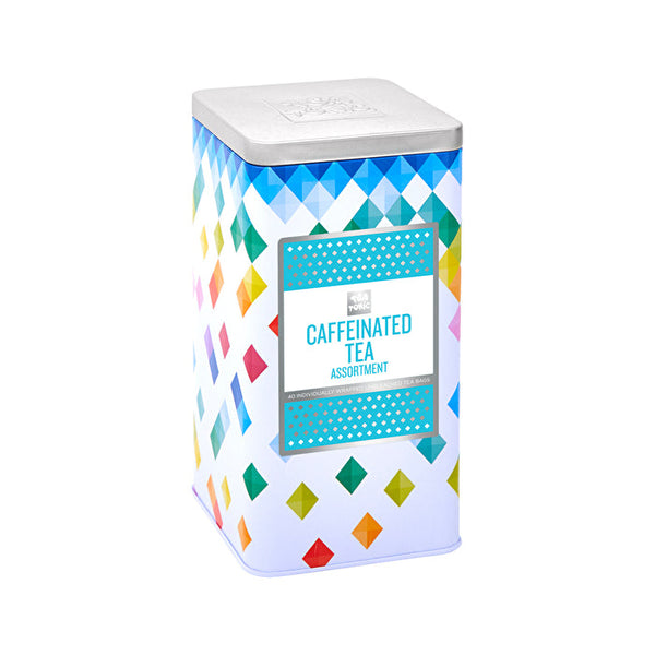 Tea Tonic Organic Caffeinated Tea Combo Tall Tin x 40 Tea Bags