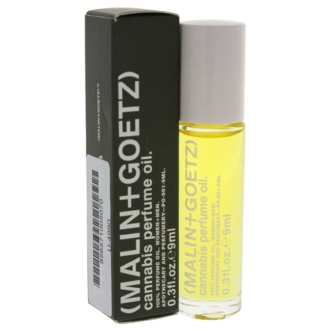 MALIN+GOETZ Cannabis Perfume Oil by Malin + Goetz for Unisex - 0.3 oz Perfume Oil