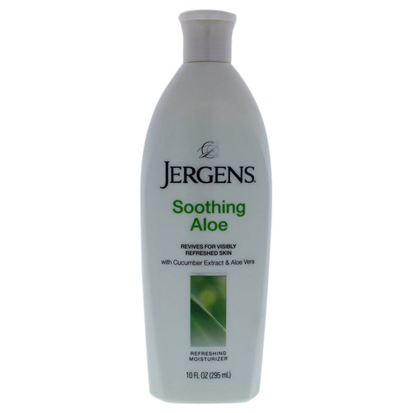 Jergens Soothing Aloe Relief Skin Comforting Moisturizer by Jergens for Unisex - 10 oz Moisturizer