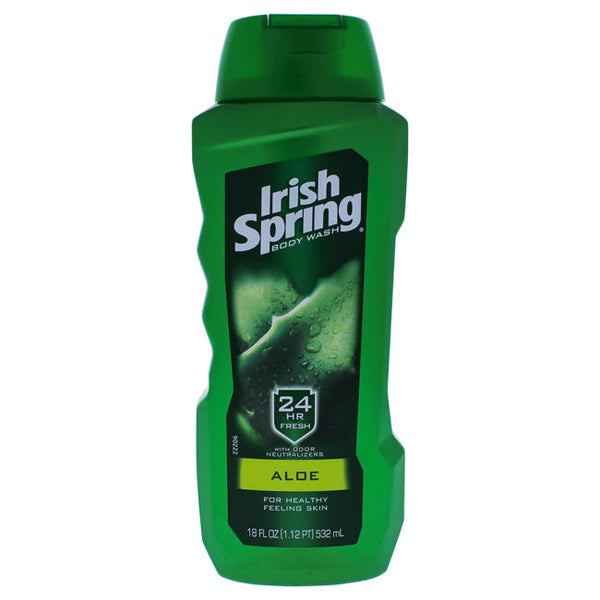 Irish Spring Aloe Body Wash by Irish Spring for Unisex - 18 oz Body Wash