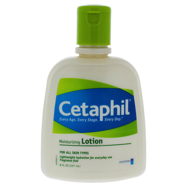 Cetaphil Moisturizing Lotion For All Skin Types by Cetaphil for Unisex - 8 oz Lotion