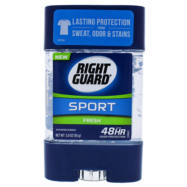 Right Guard Right Guard Sport Antiperspirant and Deodorant Clear Gel Fresh by Right Guard for Unisex - 3 oz Deodorant Stick