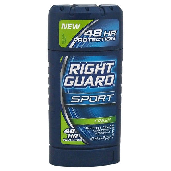 Right Guard Sport 3-D Odor Defense Antiperspirant & Deodorant Invisible Solid Fresh by Right Guard for Unisex - 2.8 oz Deodorant Stick