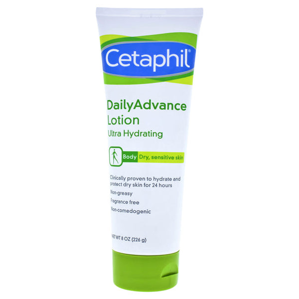 Cetaphil Daily Advance Ultra Hydrating Lotion by Cetaphil for Unisex - 8 oz Lotion