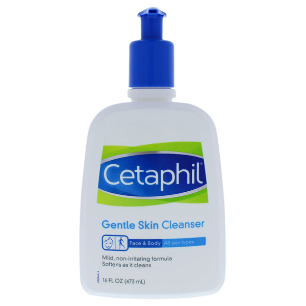 Cetaphil Gentle Skin Cleanser by Cetaphil for Unisex - 16 oz Cleanser