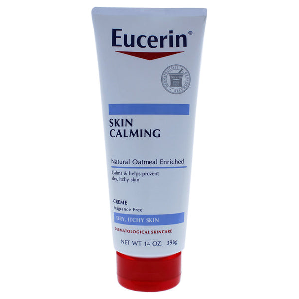 Eucerin Calming Creme Daily Moisturizer by Eucerin for Unisex - 14 oz Moisturizer