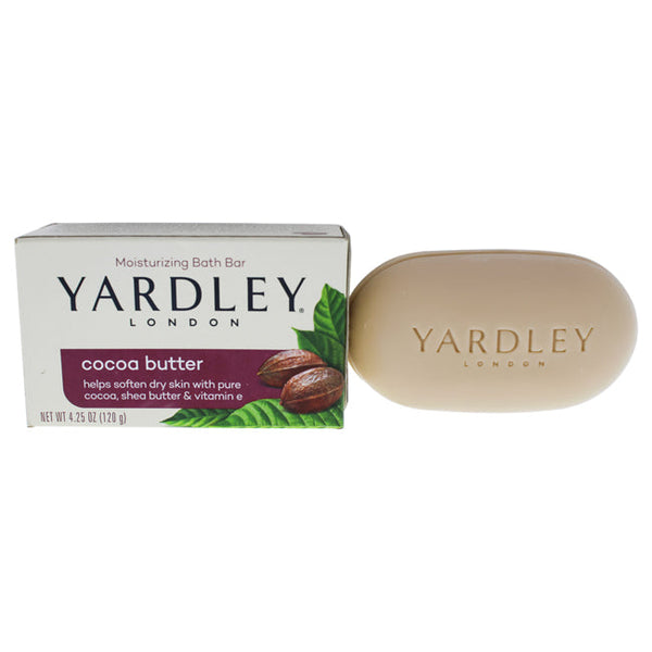 Yardley London Cocoa Butter Bar Soap by Yardley London for Unisex - 4.25 oz Soap