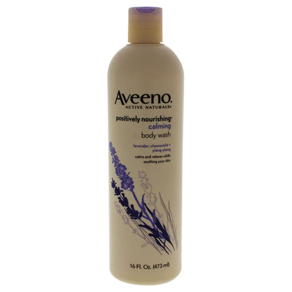 Aveeno Active Naturals Positively Nourishing Hydrating Body Wash by Aveeno for Unisex - 16 oz Body Wash