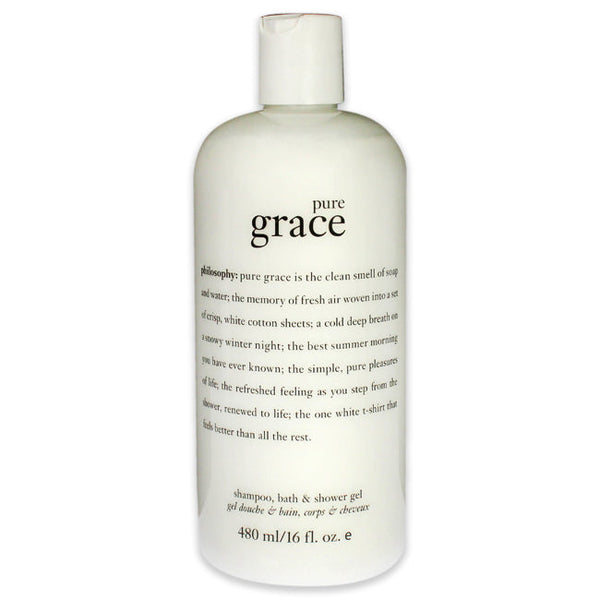 Philosophy Pure Grace Shampoo, Bath Shower Gel by Philosophy for Unisex - 16 oz Shower Gel