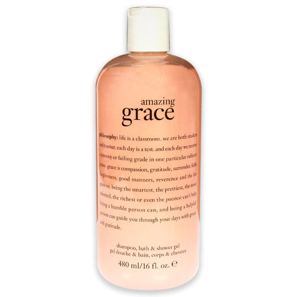 Philosophy Amazing Grace Perfumed Shampoo Bath & Shower Gel by Philosophy for Unisex - 16 oz Bath & Shower Gel