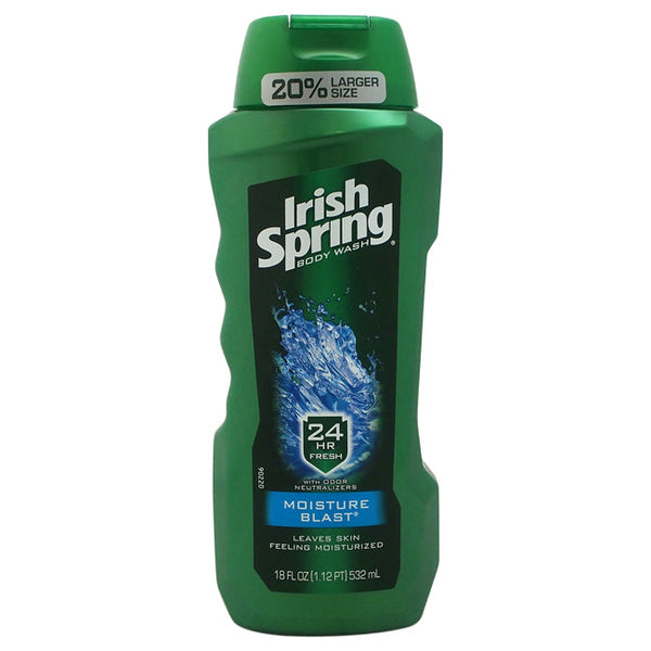 Irish Spring Irish Spring Body Wash - Moisture Blast by Irish Spring for Unisex - 18 oz Body Wash