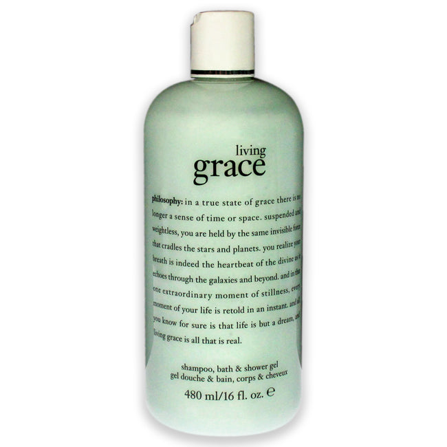 Philosophy Living Grace Shampoo Bath & Shower Gel by Philosophy for Unisex - 16 oz Shower Gel