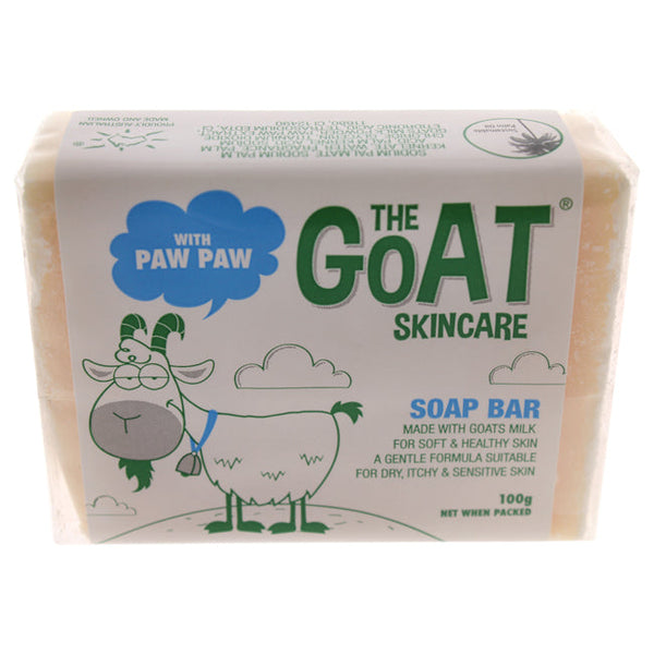 The Goat Skincare Soap Bar with Paw Paw by The Goat Skincare for Unisex - 100 g Soap