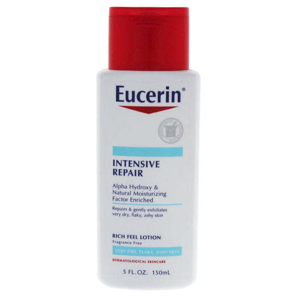 Eucerin Intensive Repair Rich Feel Lotion by Eucerin for Unisex - 5 oz Lotion