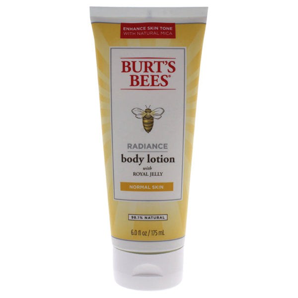 Burts Bees Radiance Body Lotion by Burts Bees for Unisex - 6 oz Body Lotion