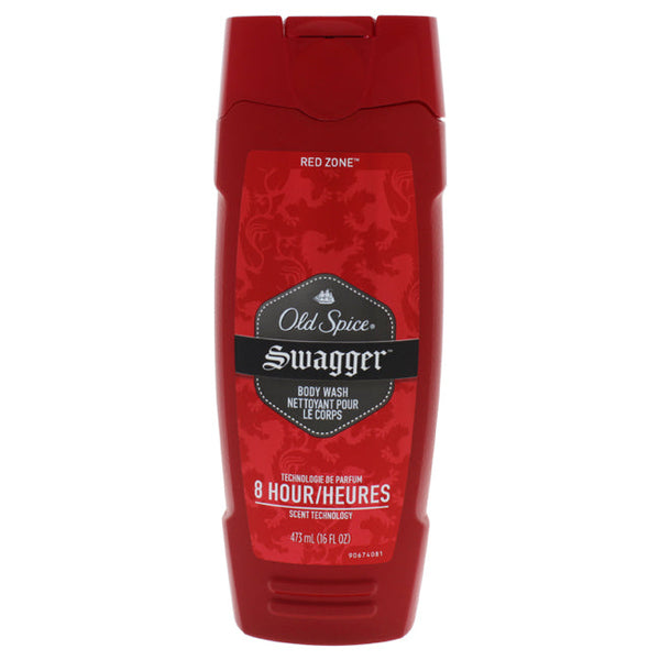 Old Spice Swagger Red Zone Body Wash by Old Spice for Unisex - 16 oz Body Wash