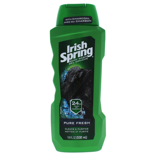 Irish Spring Pure Fresh Body Wash by Irish Spring for Unisex - 18 oz Body Wash