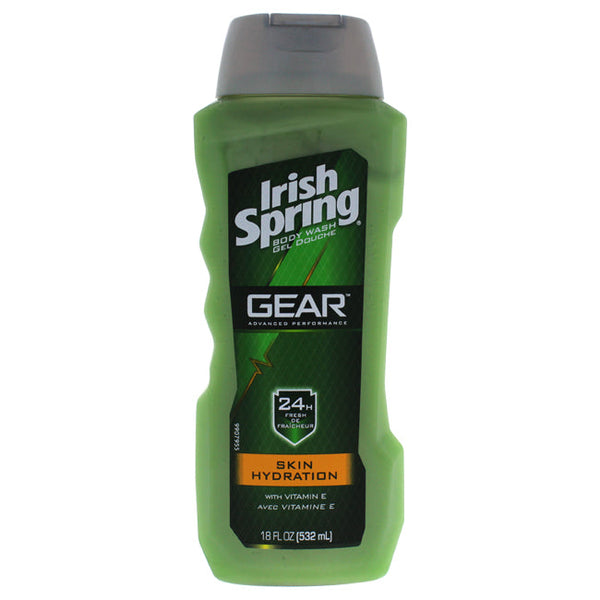 Irish Spring Gear Skin Hydration Body Wash by Irish Spring for Unisex - 18 oz Body Wash