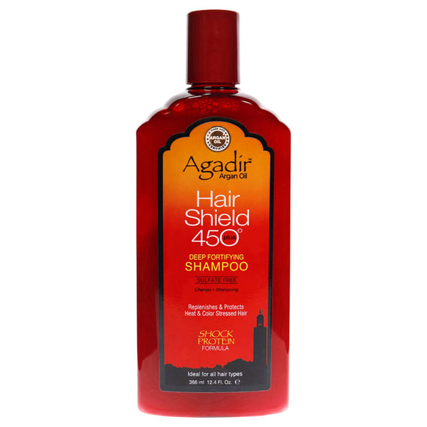 Agadir Argan Oil Hair Shield 450 Deep Fortifying Shampoo by Agadir for Unisex - 12.4 oz Shampoo