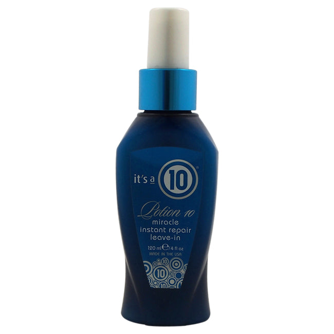 Its A 10 Potion 10 Miracle Instant Repair Leave-In Treatment by Its A 10 for Unisex - 4 oz Treatment