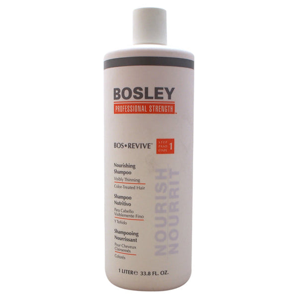 Bosley Bos Revive Nourishing Shampoo Color-Treated Hair by Bosley for Unisex - 33.8 oz Shampoo