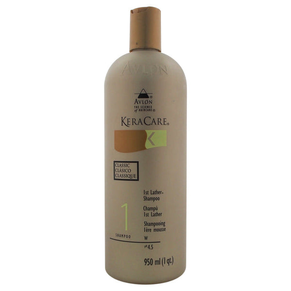 Avlon KeraCare 1st Lather Shampoo by Avlon for Unisex - 32 oz Shampoo
