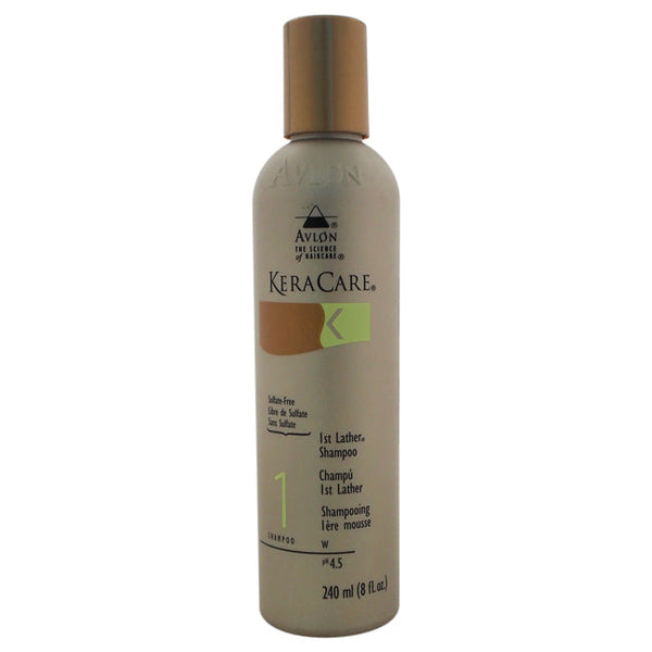 Avlon KeraCare 1st Lather Shampoo Sulfate Free by Avlon for Unisex - 8 oz Shampoo