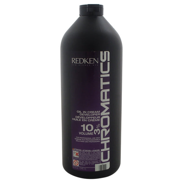 Redken Chromatics Oil In Cream Developer - 10 Volume 3% by Redken for Unisex - 32 oz Cream