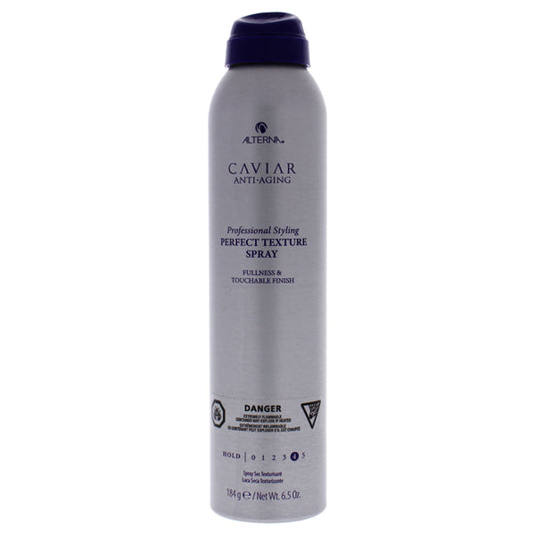 Alterna Caviar Anti-Aging Perfect Texture Finishing Spray by Alterna for Unisex - 6.5 oz Hairspray