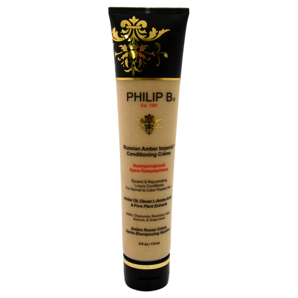 Philip B Russian Amber Imperial Conditioning Creme by Philip B for Unisex - 6 oz Conditioner
