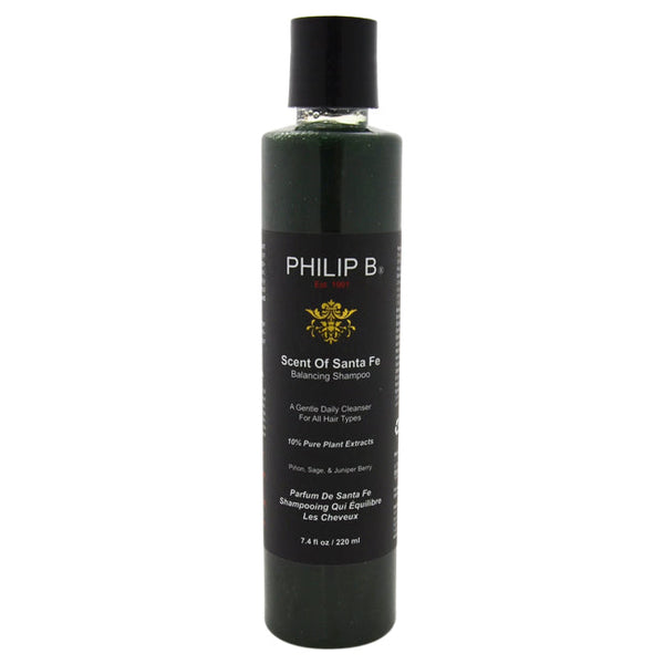 Philip B Scent of Santa Fe Balancing Shampoo by Philip B for Unisex - 7.4 oz Shampoo