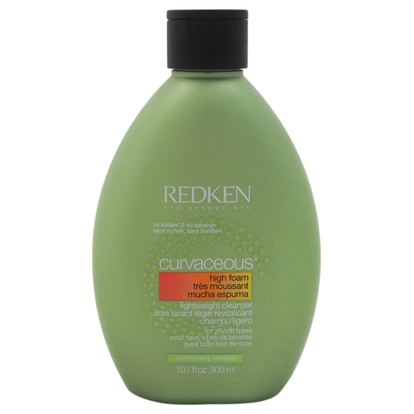 Redken Curvaceous High Foam Cleanser by Redken for Unisex - 10.1 oz Cleanser