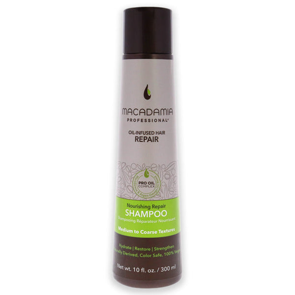 Macadamia Oil Nourishing Repair Shampoo by Macadamia Oil for Unisex - 10 oz Shampoo
