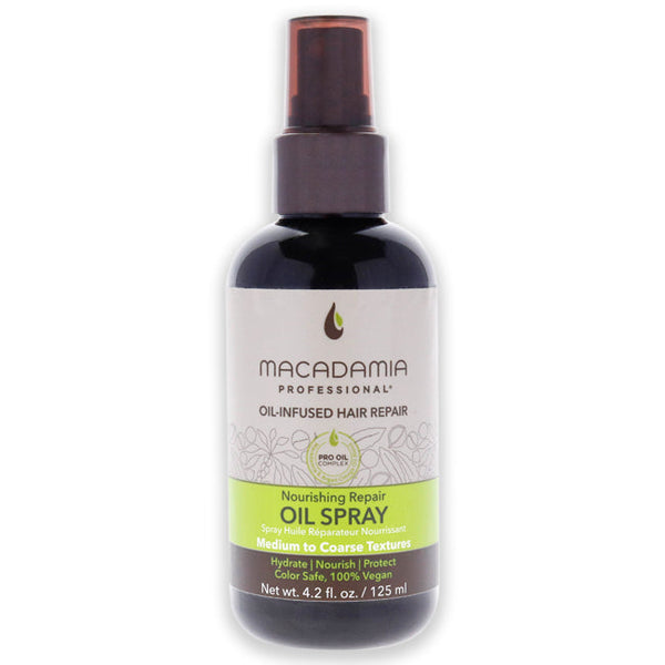 Macadamia Oil Nourishing Repair Oil Spray by Macadamia Oil for Unisex - 4.2 oz Hair Spray