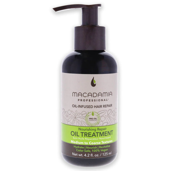 Macadamia Oil Nourishing Repair Oil Treatment by Macadamia Oil for Unisex - 4.2 oz Treatment