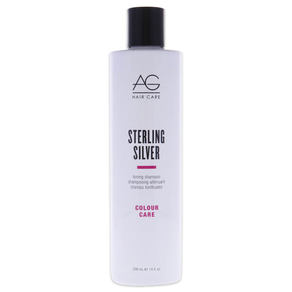 AG Hair Cosmetics Sterling Silver Toning Shampoo by AG Hair Cosmetics for Unisex - 10 oz Shampoo