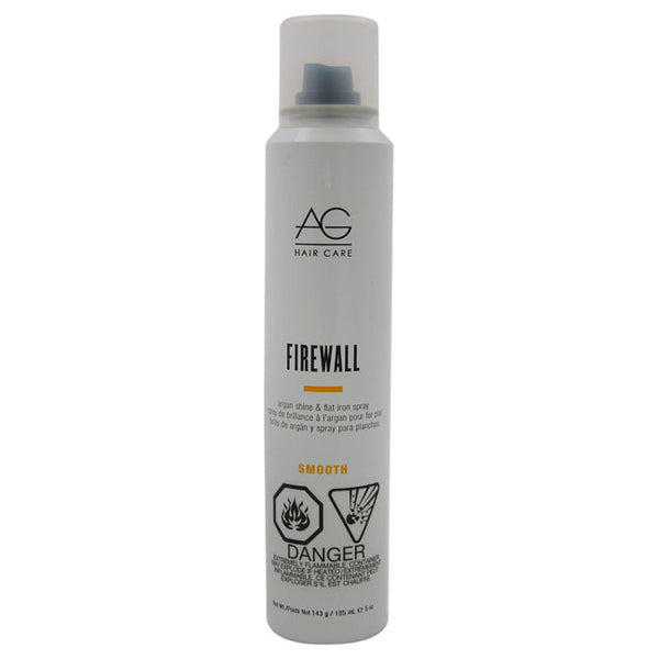AG Hair Cosmetics Firewall Argan Flat Iron Spray by AG Hair Cosmetics for Unisex - 5 oz Hairspray