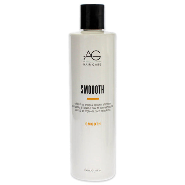 AG Hair Cosmetics Smoooth Sulfate-Free Argan Coconut Shampoo by AG Hair Cosmetics for Unisex - 10 oz Shampoo