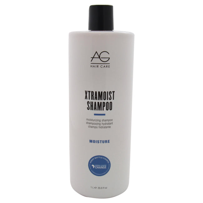 AG Hair Cosmetics Xtramoist Moisturizing Shampoo by AG Hair Cosmetics for Unisex - 33.8 oz Shampoo