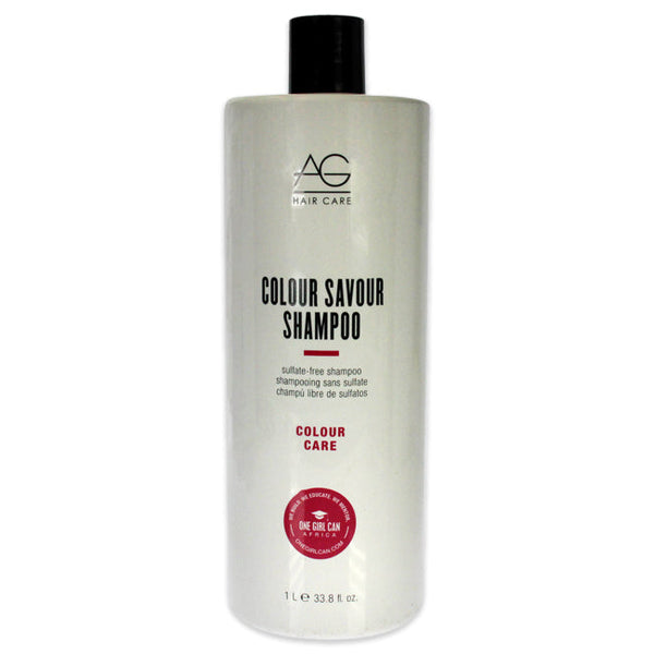 AG Hair Cosmetics Colour Savour Sulfate-Free Shampoo by AG Hair Cosmetics for Unisex - 33.8 oz Shampoo