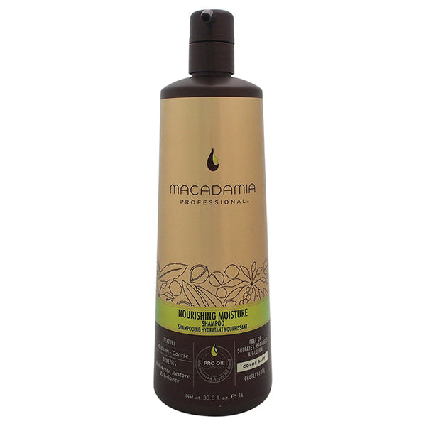 Macadamia Oil Nourishing Repair Shampoo by Macadamia Oil for Unisex - 33.8 oz Shampoo