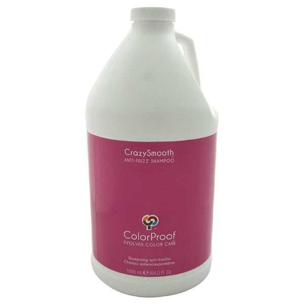 ColorProof CrazySmooth Anti-Frizz Shampoo by ColorProof for Unisex - 64 oz Shampoo