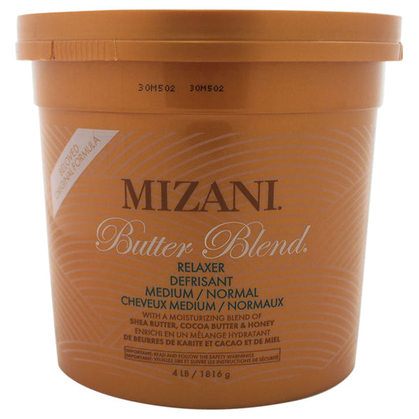 Mizani Butter Blend Relaxer Medium/Normal by Mizani for Unisex - 4 lb Relaxer