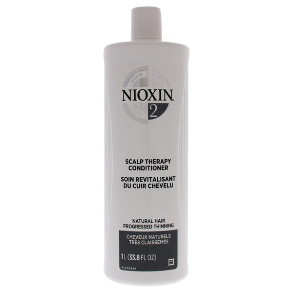 Nioxin System 2 Scalp Therapy Conditioner by Nioxin for Unisex - 33.8 oz Conditioner