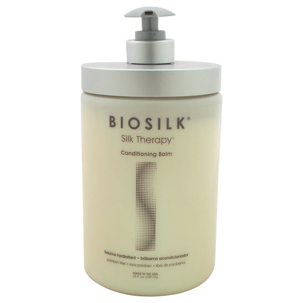 Biosilk Silk Therapy Conditioning Balm by Biosilk for Unisex - 25 oz Conditioner